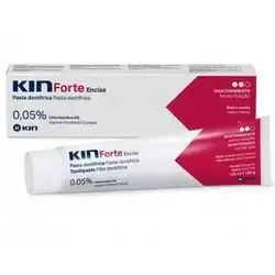 kin forte toothpaste 0.05% chlorhexidine and alalntoin,125ml with fluoride - mint flavor