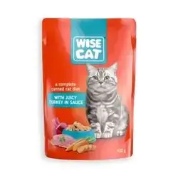 Wise Cat Turkey In Sauce Poch
100 g