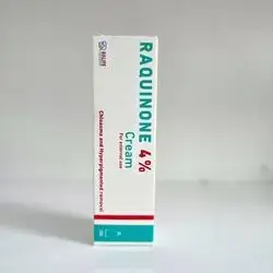 Raquinone 4% cream (hydroquinone)