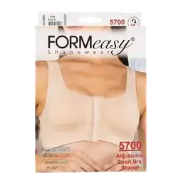 Shapewear Adjustable Sport Bra Shaper S-M Beige 5700 _ Formeasy