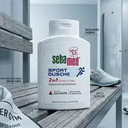 Sebamed Sport Dusche 2in1 für Haut & Haar (Sport Shower Gel for Skin & Hair)