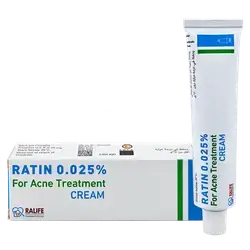 Ratin (Tretinoin 0.25mg/5g) for Acne Treatment Cream 30g _ RALIFE