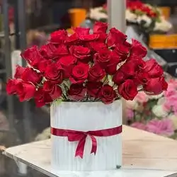 Flower Box red rose