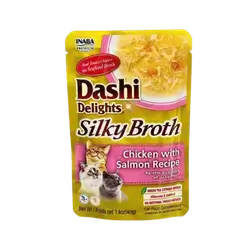 Inaba - Dashi Delights - Silky Broth Chicken with Salmon 40g