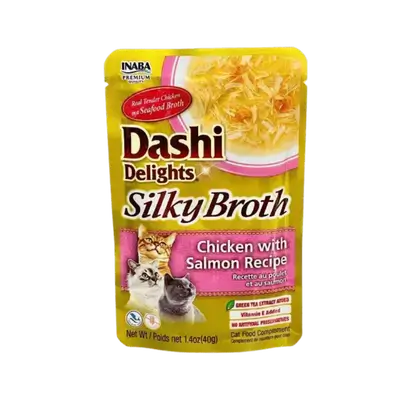 Inaba - Dashi Delights - Silky Broth Chicken with Salmon 40g