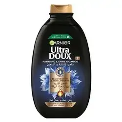 Garnier Black Charcoal And Nigella Seed Oil Shampoo 400 Ml
