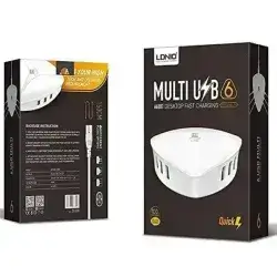 LDNIO A6801 6-Port USB Desktop Charger