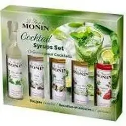 monin cocktail syrup set