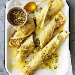Pistachio Crepe