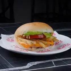 Chicken Burger With Cheese