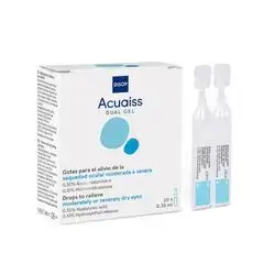 Acuaiss Dual Gel eye drop 20 disposable vials- for severe dry eyes - long lasting effect