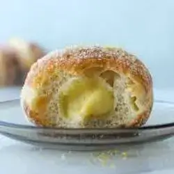 Custard Stuffed Donut