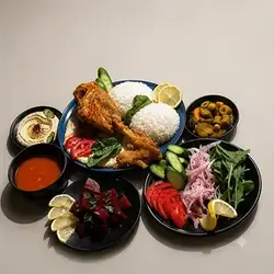 Meat Qozi with Rice