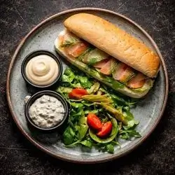 Smoked Salmon Sandwich
