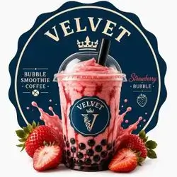 Strawberry Bubble Smoothie