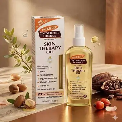 Palmer's Cocoa Butter Formula with Vitamin E Skin Therapy Oil with Pure Argan Oil (150ml)