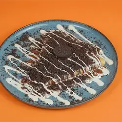 Oreo Crepe Nutella & Oreo Sauce