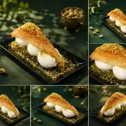 Hawij Baklava Ice Cream