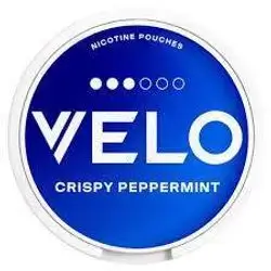 VELO CRISPY PEPPERMINT NICOTINE POUCHES