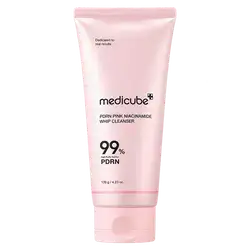 PDRN Pink Niacinamide Whip Cleanser 120g _ medicube