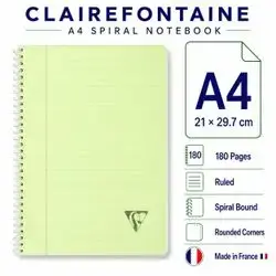 Notebook,french , A4 Size,180 pages.