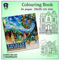 Colouring Book "Palaces and Houses"
