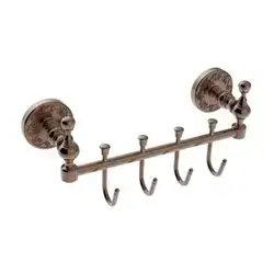 Hurrem Vintage Copper 4-Hook Hanger