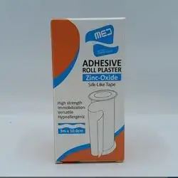 Med zinc oxide plaster roll 10*3