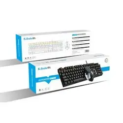 Mechanical colorful keyboard & Mouse Gaming K-snake KM-600