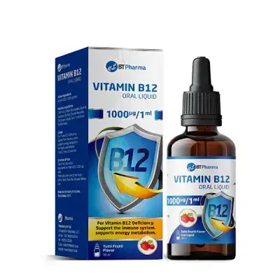 Vitamin B12 oral liquid