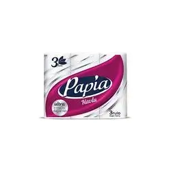 Papia Kitchen Towel 3 Ply 3 Rolls