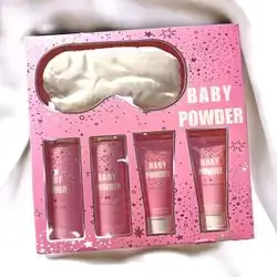 Ohvaeasy-Baby Powder 5 Pc Deluxe Beauty Care Set