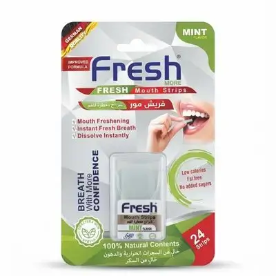 Fresh more mouth strips 24strips