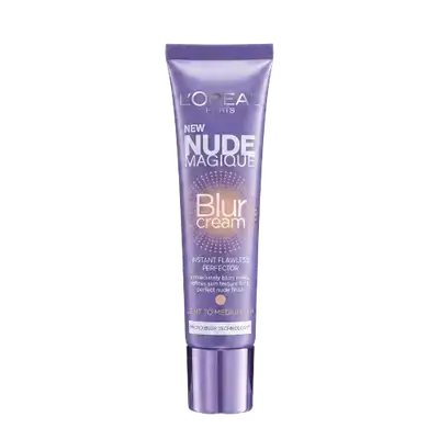 Nude Magique Blur Cream Instant Flawless Perfector LIGHT TO MEDIUM Skin 25ml _ L'OREAL PARIS