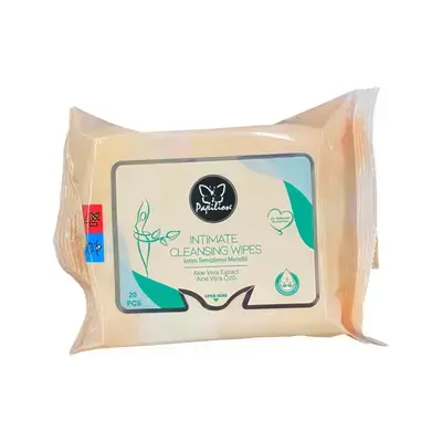 Papilon Wet Wipes Remow Make 20pcs