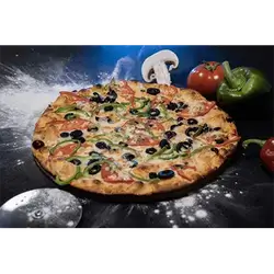 Vegetable and Cheese Pizza