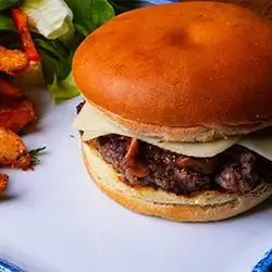 Swiss Mushroom Burger