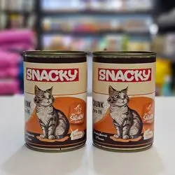 Snacky Salmon In Gravy For Adult 400g 2pcs