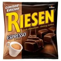 Riesen Espresso Dark Chocolate Chewy Candies – 231g