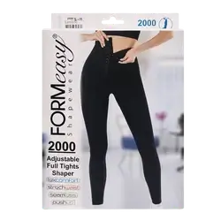 Shapewear Adjustable Full Tinghts Shaper S-M Black 2000 _ Formeasy