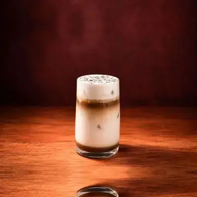 Black Seed Iced Latte