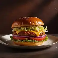 Chicken Burger with Cheese