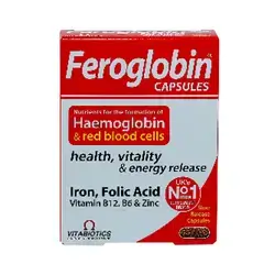Feroglobine B12 VITABIOTICS 30 Capsules
