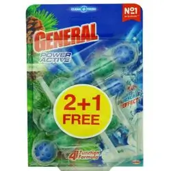 General Toilet Cleaner Max. Pine 50G 2+1
