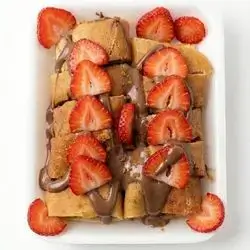 Strawberry Crepe Slices