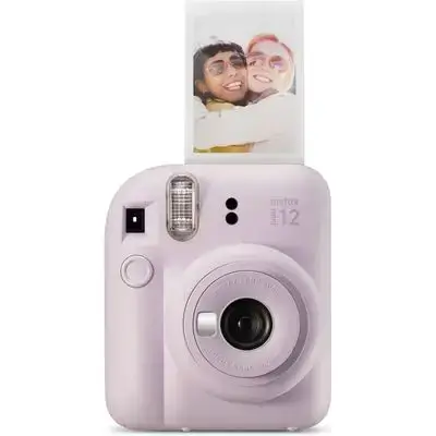 Fujifilm Instax Mini 12 Instant Camera Bundle (Lilac Purple)