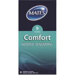 Comfort Natural Sensations 9 Condoms_MATES