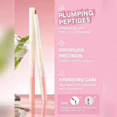 SHEGLAM Bold Booster Plumping Lip Liner-Mocha Muse