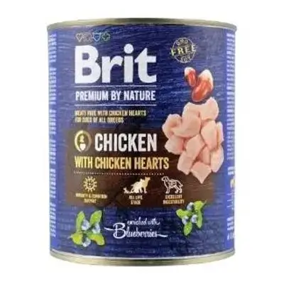 Brit chicken & Chicken Hearts 400g