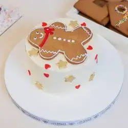 Cake Crema Gingerbread Man